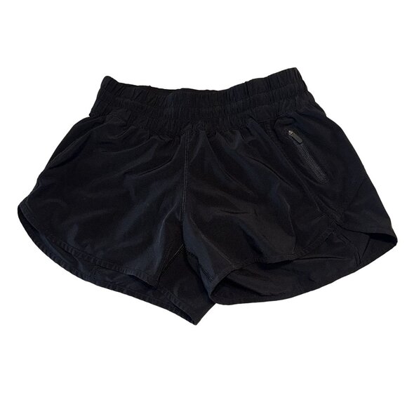 Lululemon Tracker Black Shorts V 4" Women's 8 - Picture 1 of 3